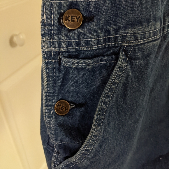 Key Denim Overalls - Picture 3 of 7